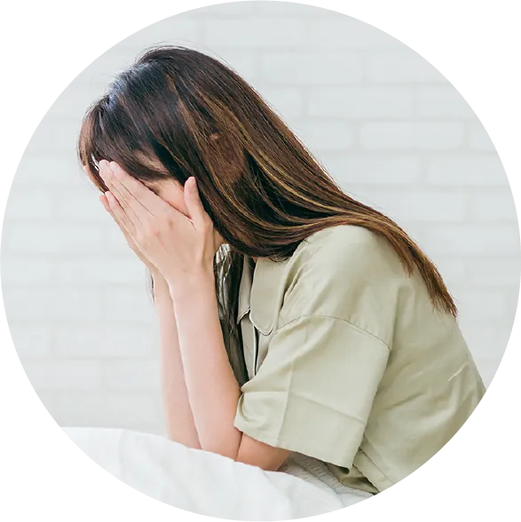 精神的な被害の画像