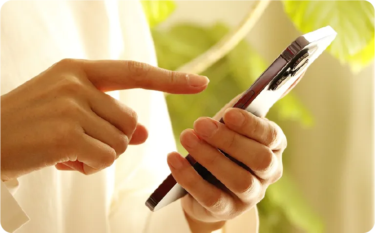 お問い合わせの写真