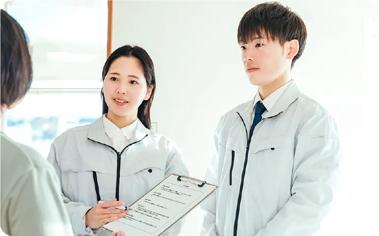 お見積もり・施行内容のご説明の写真