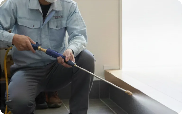 作業開始の写真